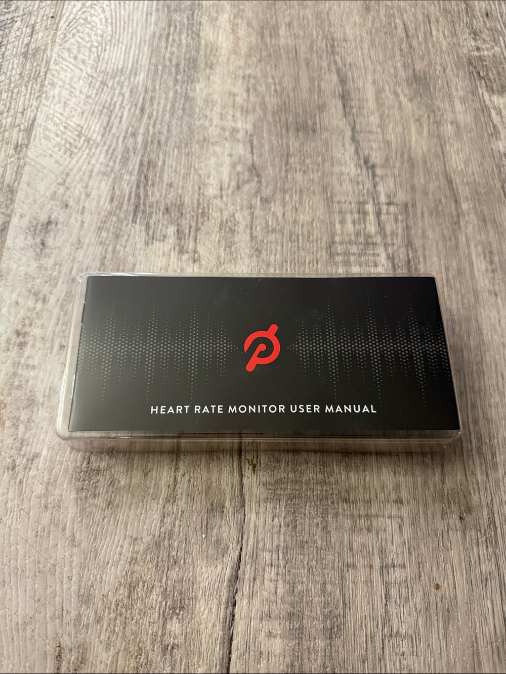 Peloton Black Heart Rate Monitor w/ User Manual